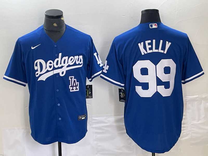 Men's Los Angeles Dodgers #99 Joe Kelly Blue Stitched Cool Base Nike Jersey,We sell and wholesale Men's Los Angeles Dodgers #99 Joe Kelly Blue Stitched Cool Base Nike Jersey on line form chian!
